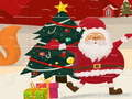 Juego Rompecabezas de Navidad Feliz con Santa en línea