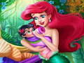 Juego Alimentación del bebé sirena en línea