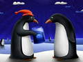Juego Deslizamiento de Pingüino Navideño en línea
