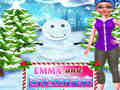 Juego Emma y el Muñeco de Nieve Navidad en línea