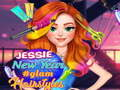 Juego Jessie Año Nuevo #Peinados Glamurosos en línea