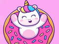 Juego Lindos Rompecabezas de Unicornio Arcoíris en línea