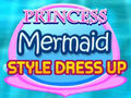 Juego Princesa Sirena: Vestir con Estilo en línea