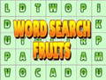 Juego Sopa de Letras Frutas en línea