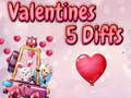 Juego San Valentín 5 Diferencias en línea