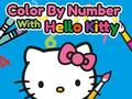 Juego Colorea por números con Hello Kitty en línea