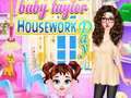 Juego Día de tareas del hogar de la bebé Taylor en línea