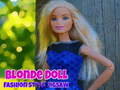 Juego Puzzle de moda de muñeca rubia en línea