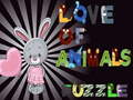 Juego Amor por los Animales Puzzle en línea