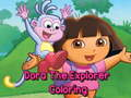 Juego Colorear a Dora la Exploradora en línea