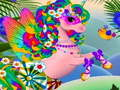Juego Vestir a las Niñas Unicornio Brillante en línea