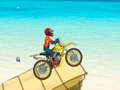 Juego Saltos de Motocross en la Playa en línea