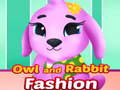 Juego Moda de Búho y Conejo en línea