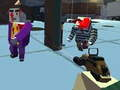 Juego Disparo Pixel 3D Loco en línea