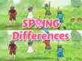 Juego Diferencias de Primavera en línea