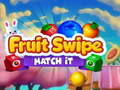 Juego Fruit Swipe: Emparejarlo en línea