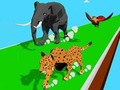 Juego Carrera de Transformación Animal 3D en línea