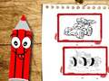Juego Libro para Colorear Coches de Regreso a Clases en línea