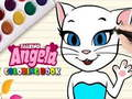 Juego Libro de Colorear de Talking Angela en línea