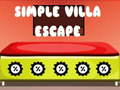 Juego Escape simple de villa en línea