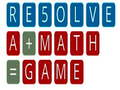 Juego RESOLVER un juego de matemáticas en línea