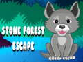 Juego Escape del bosque de piedra en línea