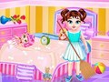 Juego Limpieza del hogar desordenado de la bebé Taylor en línea