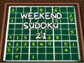 Juego Sudoku de Fin de Semana 21 en línea