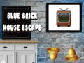 Juego Escape de la habitación de ladrillos azules en línea