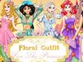 Juego Conjunto Floral Para La Princesa en línea