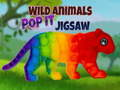 Juego Rompecabezas Pop It Animales Salvajes en línea