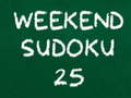Juego Sudoku de Fin de Semana 25 en línea