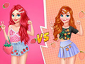 Juego Desafío Divertido de Impresiones Frutales de las Princesas en línea