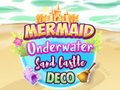 Juego Decoración de Castillo de Arena Submarino de Sirena en línea