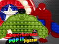 Juego Superhéroes Pop It Rompecabezas en línea