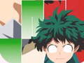 Juego Hero Academia Boku Anime Manga Juegos de Azulejos de Piano en línea