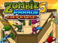 Juego Defensa del Desfile de Zombis 5 en línea