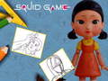 Juego Libro para colorear de El Juego del Calamar en línea