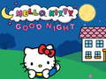 Juego Hola Kitty Buenas Noches en línea