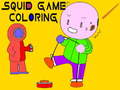 Juego Coloreando el Juego del Calamar en línea