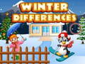 Juego Diferencias de invierno en línea