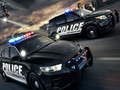 Juego Rompecabezas deslizante de coches de policía en línea