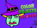 Juego Objetos de Color Halloween en línea