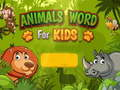 Juego Palabras de Animales para Niños en línea