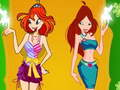 Juego Flores y Flora Vestir en línea
