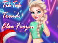 Juego Tendencia de TikTok: Elsa Frozen en línea