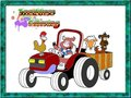 Juego Páginas para Colorear Tractores en línea