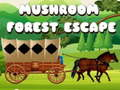 Juego Escape del bosque de hongos en línea