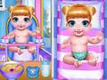 Juego Cuidado de los Bebés Gemelos de la Princesa en línea
