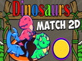 Juego Emparejar 2D Dinosaurios en línea
